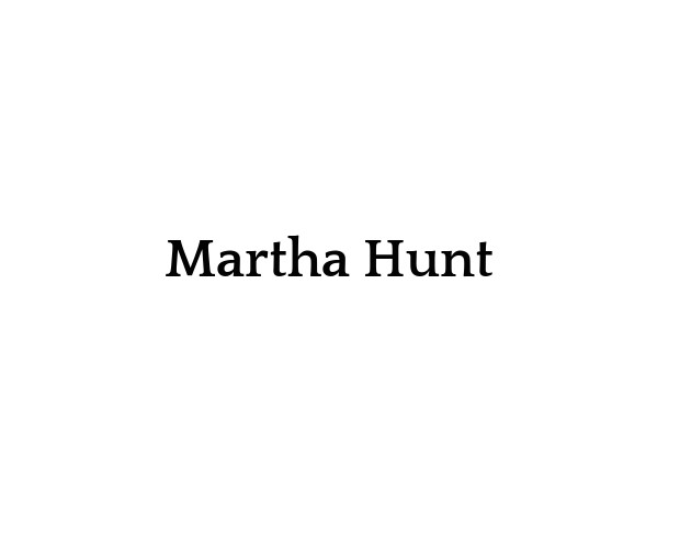 Martha Hunt